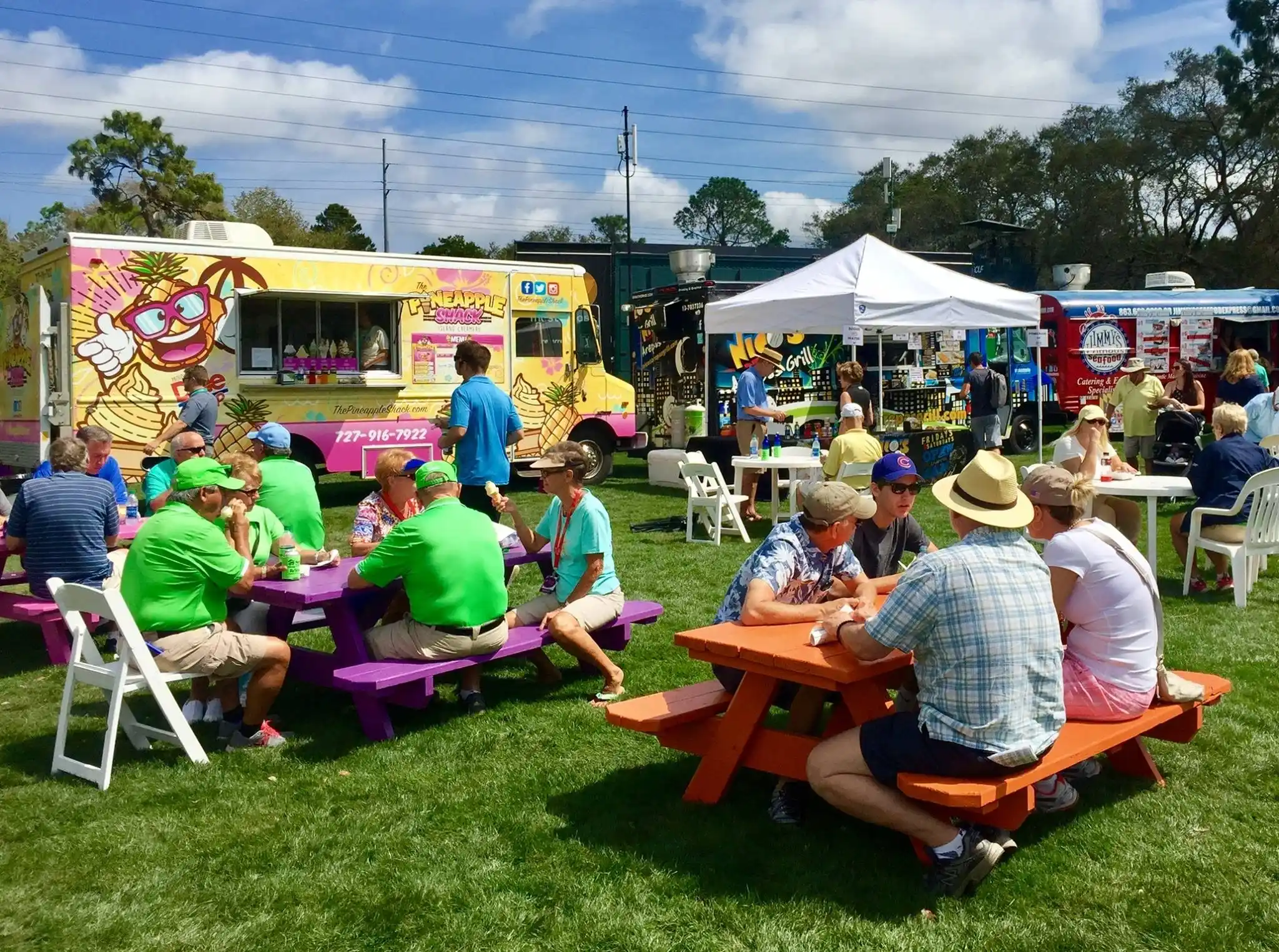 Food Truck Catering Service Vendor Markets